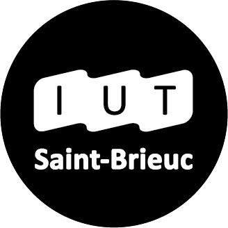 Logo IUT noir et blanc RVB